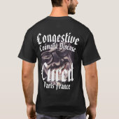 Ik hield van haar bruine ogen Borsten Pan gebakken T-shirt (Achterkant)