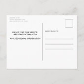 Ik hield van haar eerste aangepaste foto-weddensch aankondigingskaart (Achterkant)