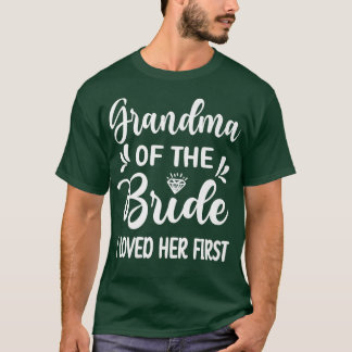 Ik hield van haar eerste grootmoeder van het Bride T-shirt