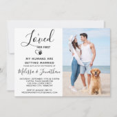 Ik hield van haar eerste moderne foto-hondenwedden kaart (Voorkant)