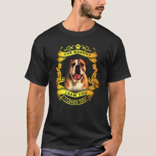 Ik hield van je Engelse Bulldog Dog. T-shirt