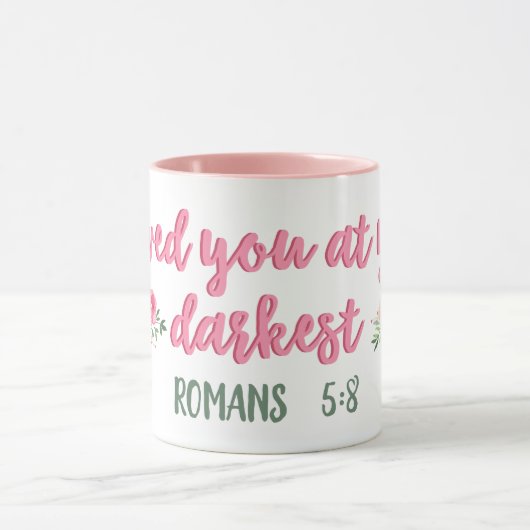 Ik hield van je op je donkerste // Bijbelse versie Mok (Midden)