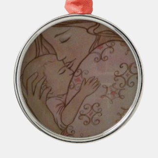 Ik hield van je voordat ik je ontmoette. metalen ornament