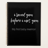 Ik hield van je voordat ik je ontmoette: mijn eers planner (Voorkant)
