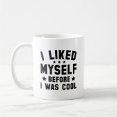Ik hield van mezelf koffiemok (Links)