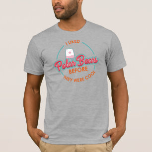 Ik hield van Polaire Beren voor ze koel waren T-shirt