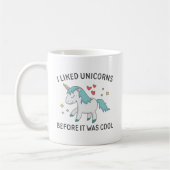 Ik hield van Unicorns Koffiemok (Links)