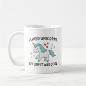 Ik hield van Unicorns Koffiemok (Links)