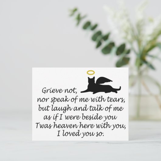 Ik hield zo van je briefkaart (Staand voorkant)