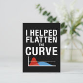 Ik hielp de kromme sociale vervorming te verzachte briefkaart (Staand voorkant)