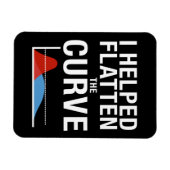 Ik hielp de kromme sociale vervorming te verzachte magneet (Horizontaal)