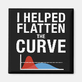 Ik hielp de kromme sociale vervorming te verzachte magneet (Voorkant)