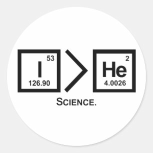 Ik > Hij Sticker