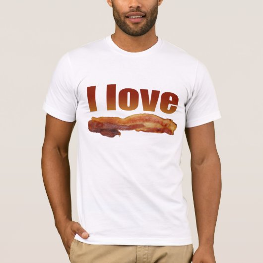 IK HOEF BACON T-Shirt (Voorkant)
