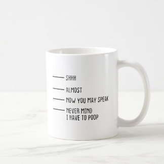 Ik hoef geen coffee-Mok te poetsen... Koffiemok