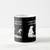 Ik hoef geen snelle (grizzly) koffie-Mok te zijn Koffiemok (Center)
