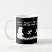 Ik hoef geen snelle (grizzly) koffie-Mok te zijn Koffiemok (Links)