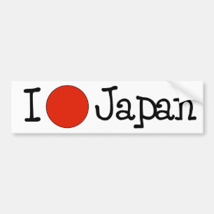 IK HOEF JAPAN BUMPERSTICKER