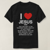 IK HOEF JESUS - LIL NAS X MONTERO T-SHIRT (Design voorkant)