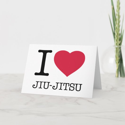 IK HOEF JIU JITSU KAART (Voorkant)