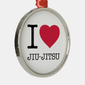 IK HOEF JIU JITSU METALEN ORNAMENT (Rechts)