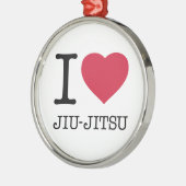 IK HOEF JIU JITSU METALEN ORNAMENT (Links)