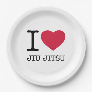 IK HOEF JIU JITSU PAPIEREN BORDJE