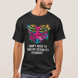 Ik hoef mijn seksualiteit niet hetero te maken Pan T-shirt