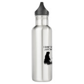 Ik hoef niet snel te zijn (grizzly) waterfles  (Links)