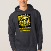 Ik hoef niet te repareren dat ik perfect ben hoodie (Voorkant)