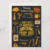 Ik hoef niet te trainen in een rekwisiet pa dans K Kaart (Voorkant / Achterkant)