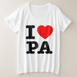IK HOEF PA Pennsylvania Grote Maat T-shirt