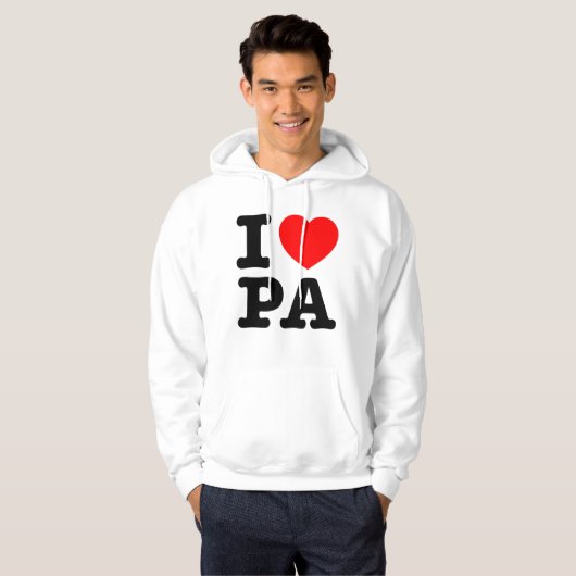 IK HOEF PA Pennsylvania Hoodie (Voorkant volledig)