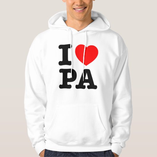 IK HOEF PA Pennsylvania Hoodie (Voorkant)