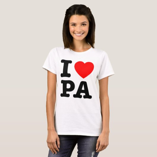 IK HOEF PA Pennsylvania T-shirt (Voorkant volledig)