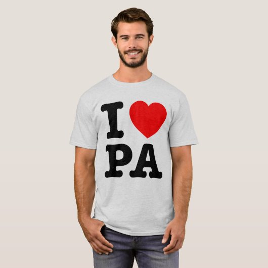 IK HOEF PA Pennsylvania T-shirt (Voorkant volledig)