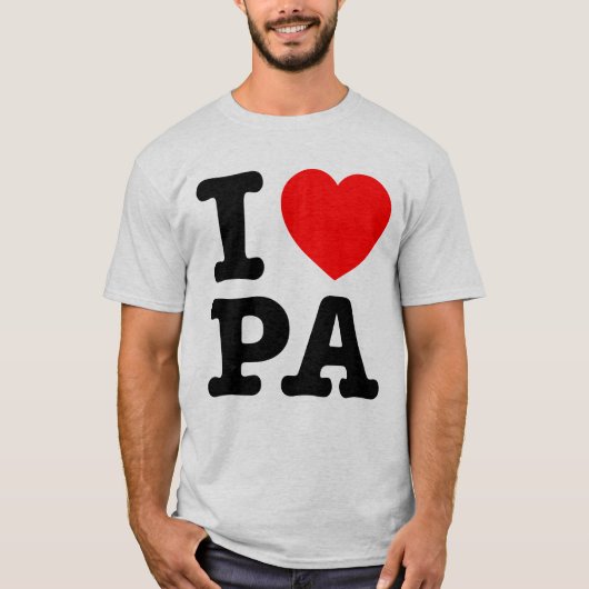 IK HOEF PA Pennsylvania T-shirt (Voorkant)
