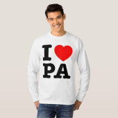 IK HOEF PA Pennsylvania T-shirt (Voorkant volledig)