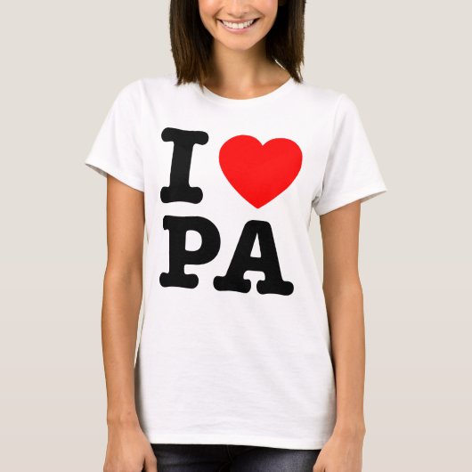 IK HOEF PA Pennsylvania T-shirt (Voorkant)