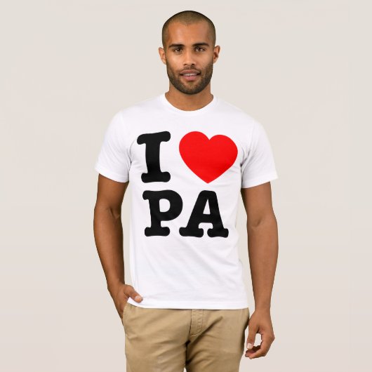 IK HOEF PA Pennsylvania T-shirt (Voorkant volledig)