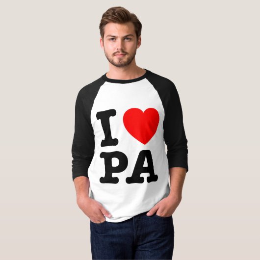 IK HOEF PA Pennsylvania T-shirt (Voorkant volledig)