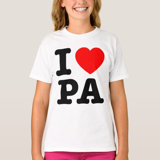 IK HOEF PA Pennsylvania T-shirt (Voorkant)