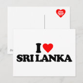 IK HOEF SRI LANKA BRIEFKAART (Voorkant / Achterkant)