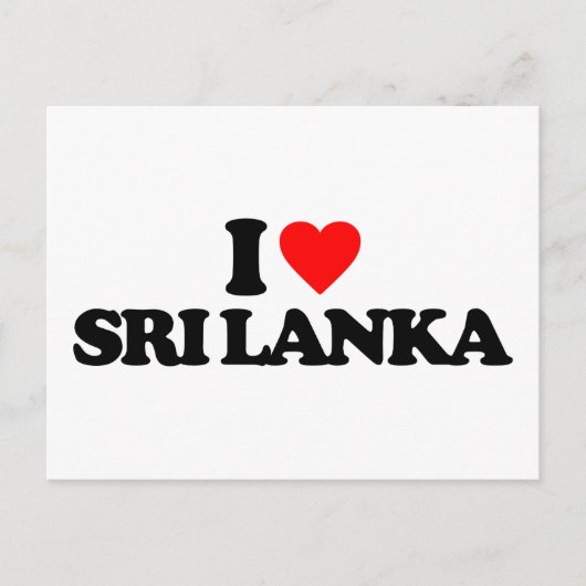 IK HOEF SRI LANKA BRIEFKAART (Voorkant)