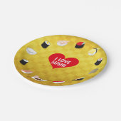 IK HOEF VAN SUSHI PAPIEREN BORDJE (Gekanteld)