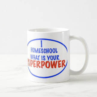 Ik Homeschool wat is je Superpower? Koffiemok