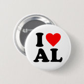 IK HOOP AL RONDE BUTTON 5,7 CM (Voorkant /achterkant)
