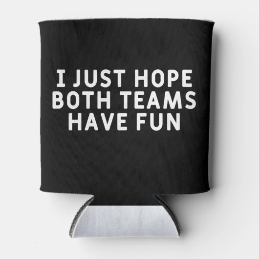 Ik hoop alleen dat beide teams hebben gefaald blikjeskoeler (Voorkant)