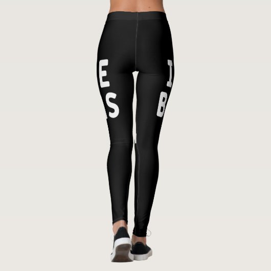 Ik hoop alleen dat beide teams hebben gefaald leggings (Achterkant)