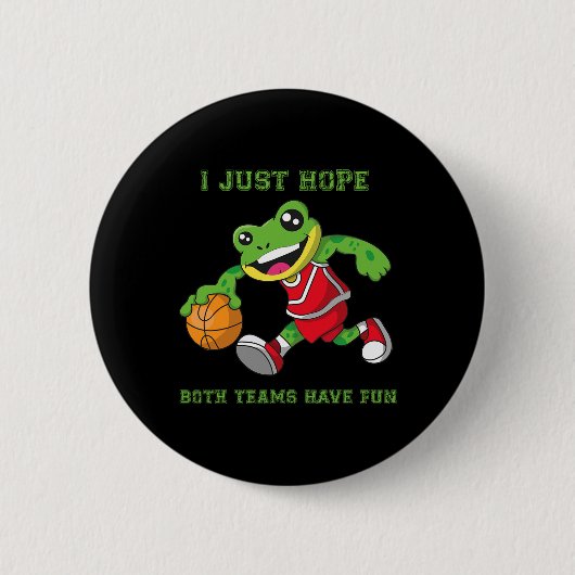 Ik hoop alleen dat beide teams hebben gefaald ronde button 5,7 cm (Voorkant)